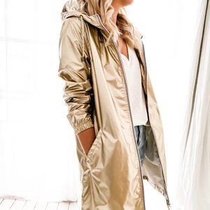 Golden rain jacket / windbreaker